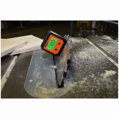 Digital Angle Locator with LCD Display and Magnetic Base for Precise Measurements