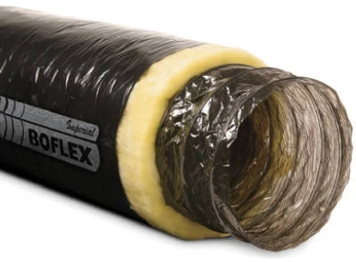 Insulated Flexible Duct, 8-inch X 25-feet For Hvac Systems