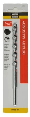 Masonry Drill Bit, Extra Length, 7/16 x 6-In.