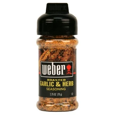 WEBER Roasted Garlic and Herb Seasoning, 2.5-oz.