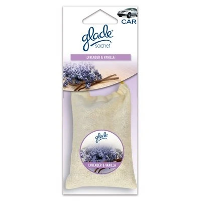 Lavender & Vanilla Scent Car Air Freshener Sachet - 7.5" Height