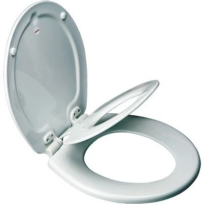 Round NextStep® Child/Adult Toilet Seat, Whisper-Close®, Easy-Clean & Change® Hinge, STA-TITE®, White