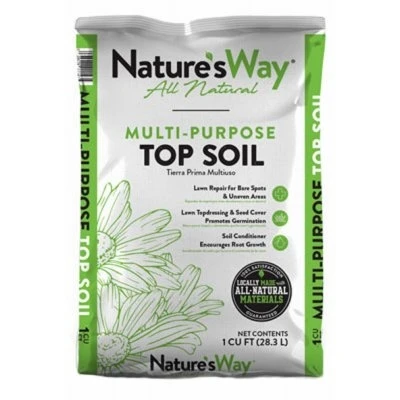 All Natural & Organic General Purpose Top Soil, 1-Cu. Ft.