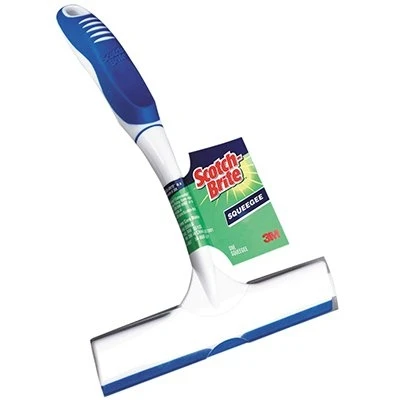 Shower Squeegee, 6-3/8-inch With Comfort Grip Handle