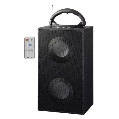 Craig Cr4189 Portable Rechargeable Digital Mini Tower Fm Stereo Radio With Usb And Sd Slot