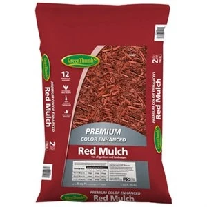 Colored Mulch, Red, 2-Cu. Ft.