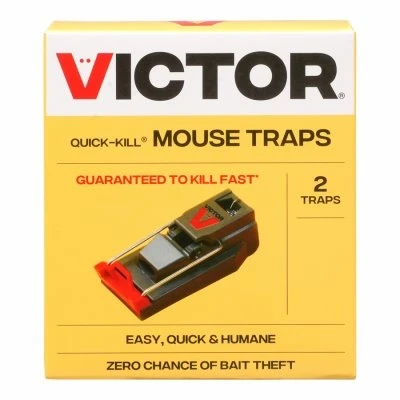 Quick Kill Mouse Trap, 2-Pk.