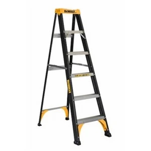 Step Ladder, Type II, Fiberglass, 6-Ft.