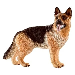 Female German Shepard Toy Animal Figure, Ages 3 & Up