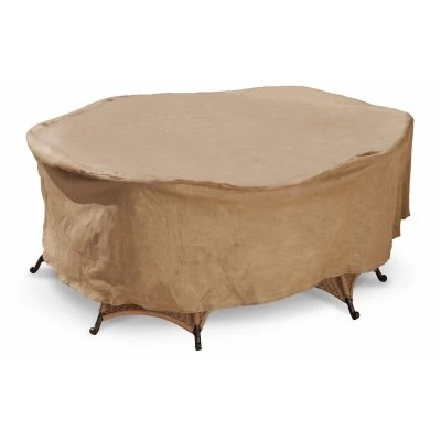 Round Table/Chair Combo Cover, Tan
