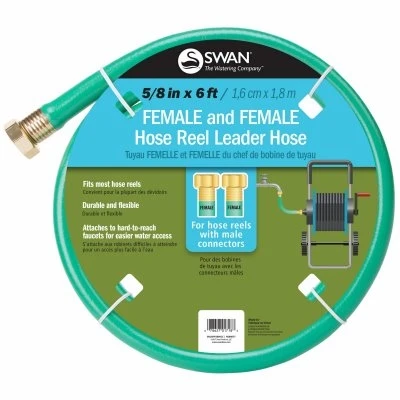 Leader Hose, 5/8-In. x 6-Ft.