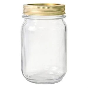 Glass Canning Jars, 1-Pt, 12-Pk.