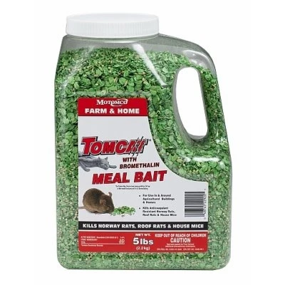 Rodent Meal Bait, 5 Pounds, Effective Rodent Control Feed