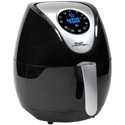 Xl Power Air Fryer, Black, 3.4-quart, Digital Touch Panel