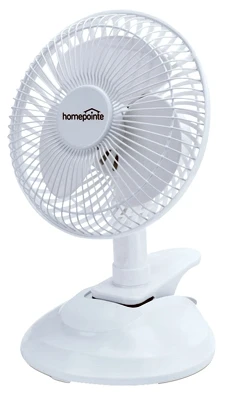 HP 6"2SPD Clip/Desk Fan