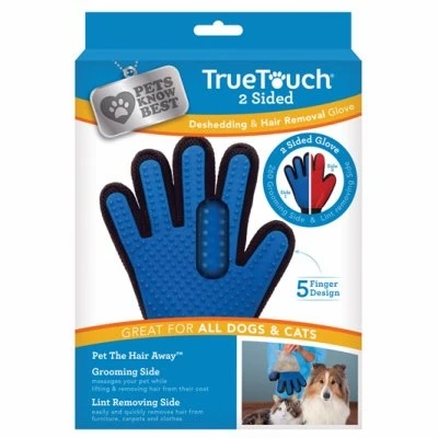 True Touch 2-Sided Pet De-Shedding & Hair Removal Glove