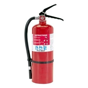 Rechargeable Fire Extinguisher, White, 2A: 10-B:C