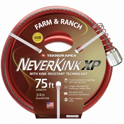 Neverkink Xtreme Performance Farm and Ranch Hose, 3/4 In. x 75 Ft.