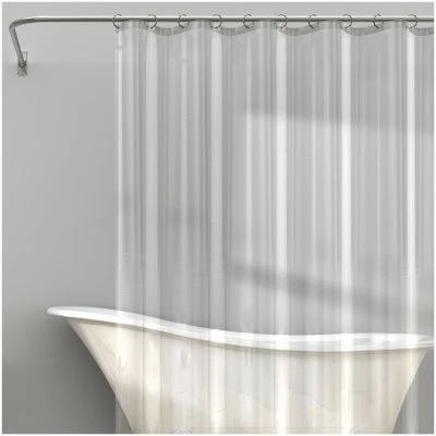 Shower Curtain Liner, Heavyweight PEVA, Clear, 70 x 71-In.