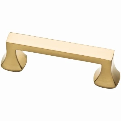 Mandara Cabinet Pull in Soft Champagne Bronze Finish, 3 Inch Length