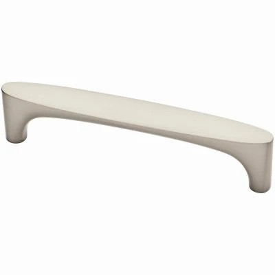 Mila Cabinet Pull in Satin Nickel Finish, 3 and 3 Quarter Inches Length