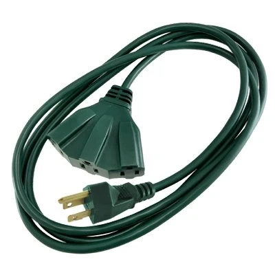 8 Ft. 16/3 Sjtw Tri-source Multi-outlet Yard Master Outdoor Extension Cord