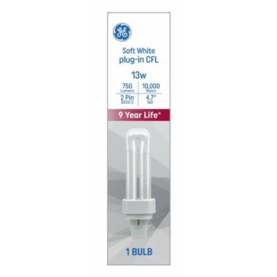 Double Biax CFL Replacement Light Bulb, 13 Watt