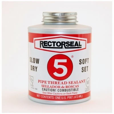 No. 5 16 Oz. Yellow Pipe Thread Sealant For Plumbing Applications
