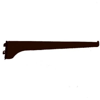 Series 80 Shelf Standard Bracket, Black Steel, 10-In.