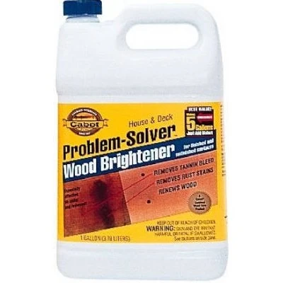 Problem Solver Wood Brightener, Water Based, 1-Gallon Concentrate