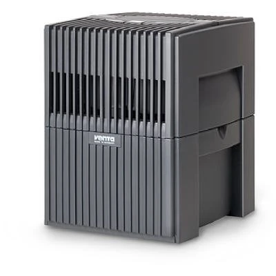Airwasher 2-in-1 Humidifier and Air Purifier, LW15, Black, Small Rooms