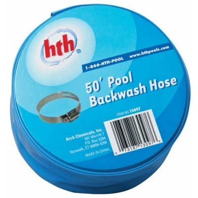 1-1/2 Inch x 50-Ft. Backwash Hose For Pool Filter Cleaning