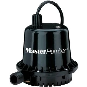 Geyser Junior Thermoplastic Submersible Utility Pump with 1/10 Horsepower Motor and 390 Gallons Per Minute Flow Rate