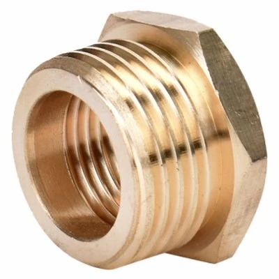 581605 0.75 x 0.5 in. Green Thumb Male-Female Hose Brass Connector