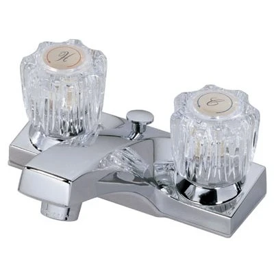 2-Handle Lavatory Faucet With Pop Up