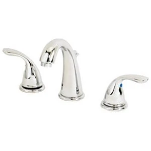 2-Lever Decorative Widespread Lavatory Faucet, Chrome