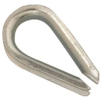 Wire Rope Thimble, Galvanized, 3/16-In.