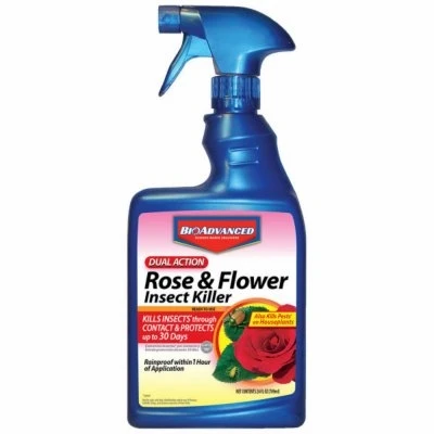 BioAdvanced Dual Action Rose & Flower Insect Killer, 24-oz.