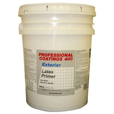 Best Exterior Latex Primer, White, 5-Gallons