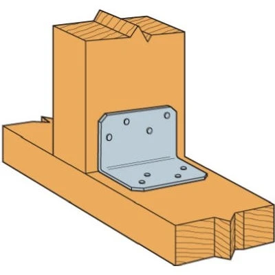 Right Angle Connector, 18-Ga. Steel