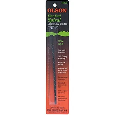 Scroll Saw Blades, 12-Pk., 5-In.