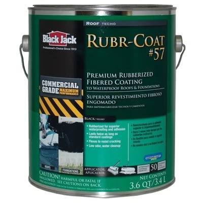 Pro Series #57 Rubberized SBS Roof Coating, 3.6-Qt.