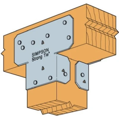 Twin Post Cap, 4 x 4-In., 2-Pc.