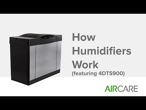 Whole House Console Evaporative Humidifier Brushed Nickel 3600 Square Feet Coverage 5.7 Gallons Capacity