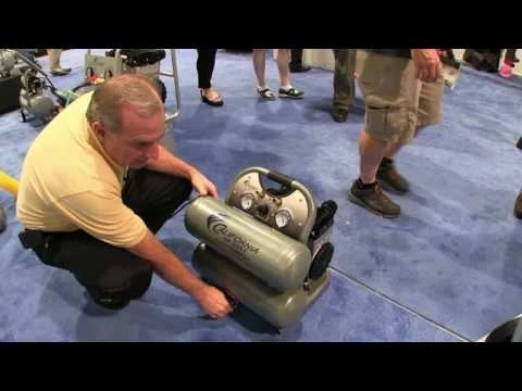 Ultra-Quiet Oil-Free Air Compressor, 4.6 Gallon Tank, 70 Decibel Noise Level