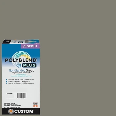 Polyblend Plus Non-Sanded Grout, Natural Gray, 10 Lb.