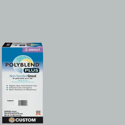 Polyblend Plus Non-Sanded Grout, Platinum, 10 Lb.