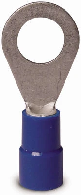 Ring Terminals, 12 to 1/4-In. Stud, 16-14 AWG, 17-Pk.