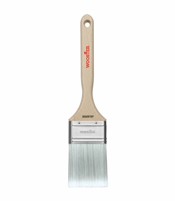 Silver Tip Flat Sash Paint Brush 2.5 Inch High-Quality Bristles for Smooth Finish