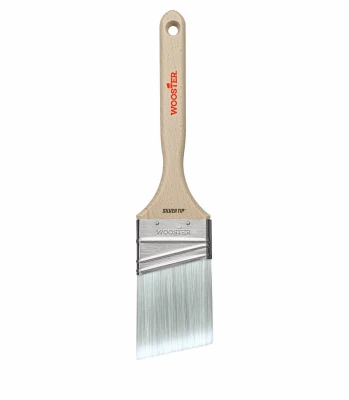 Silver Tip Angle Sash Paint Brush, 2.5 Inch, High-Quality Bristles for Precision Painting